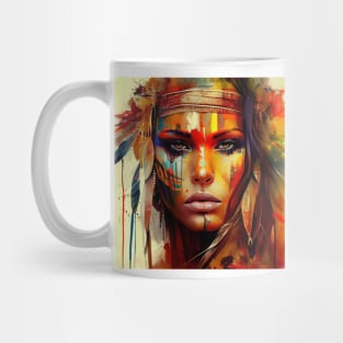 Powerful American Native Woman #6 Mug